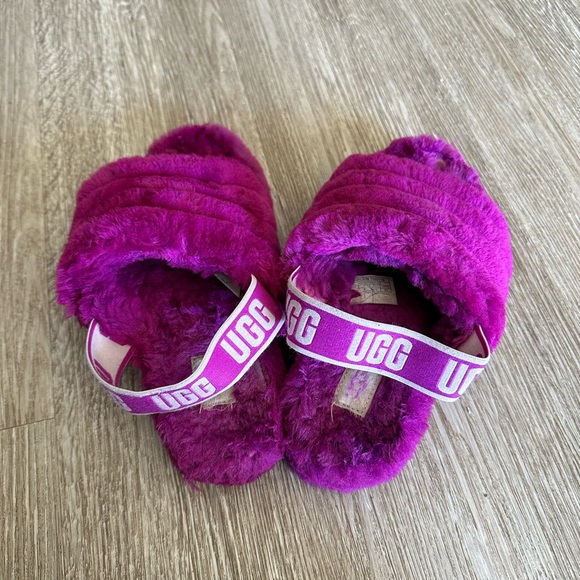 UGG Women's Fluff Yeah Slide In Berrylicious - Picture 6 of 10